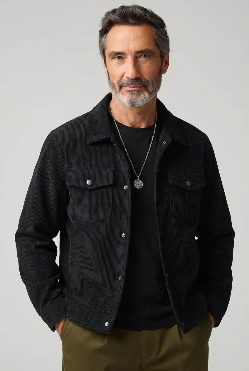 Givalli - Veste élégante en velours côtelé