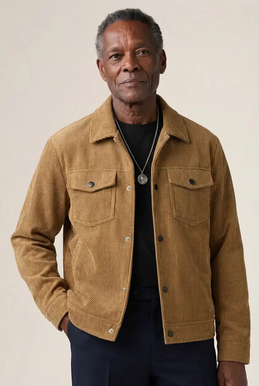 Givalli - Veste élégante en velours côtelé