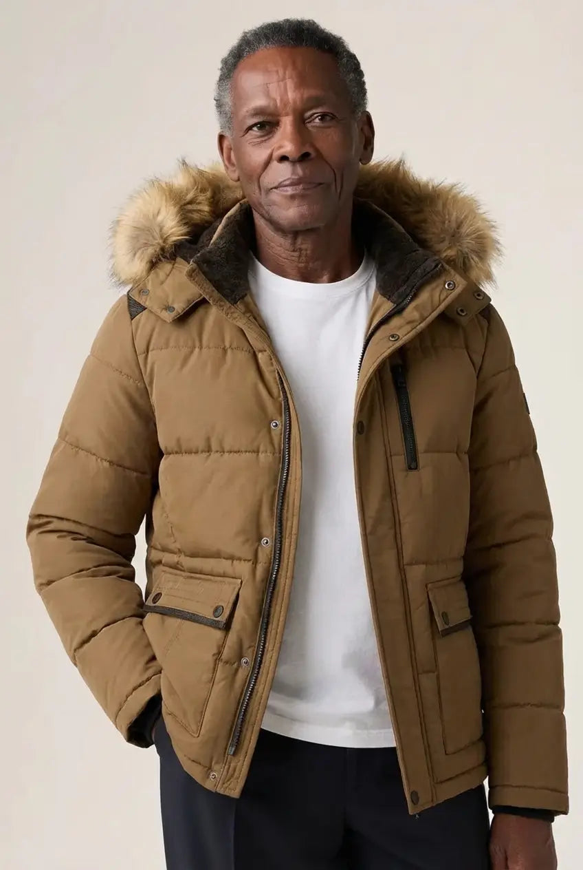 Givalli - Élégante veste polaire matelassée pour l'hiver