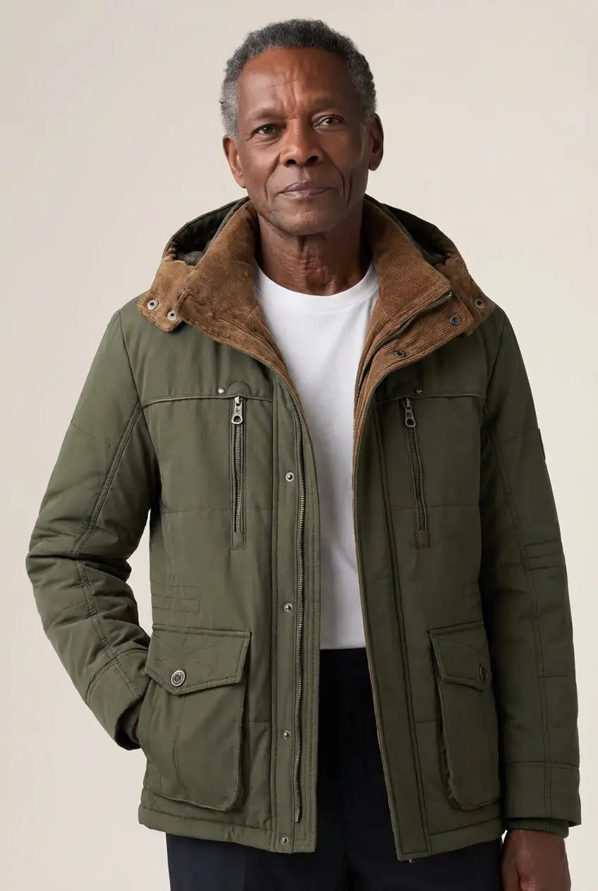 Givalli - Veste d'hiver matelassée