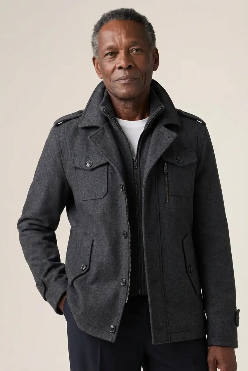 Givalli - Manteau d'hiver chaud