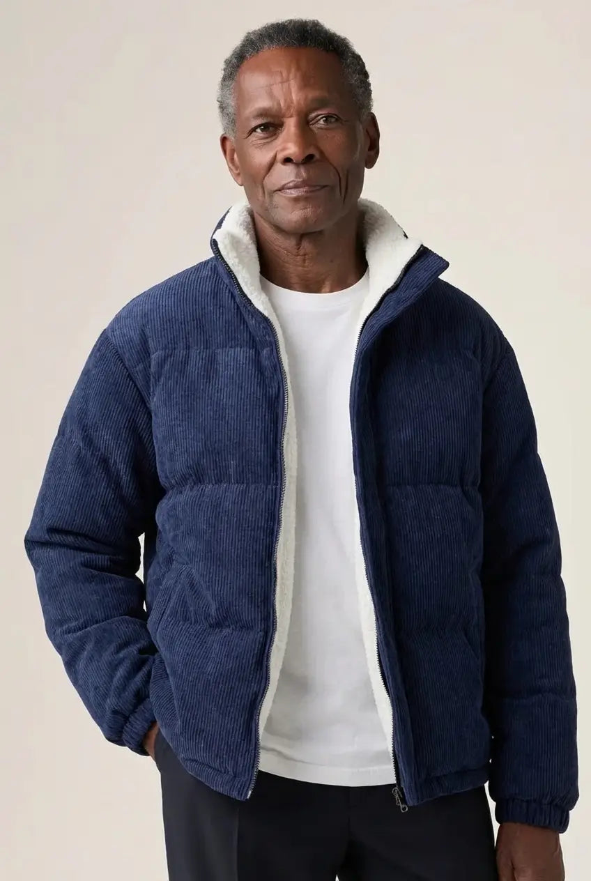 Givalli - Veste en velours côtelé de qualité supérieure