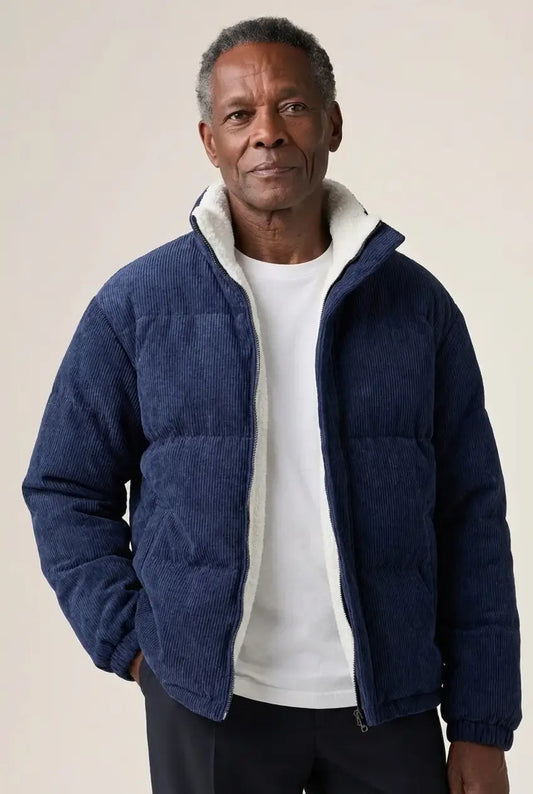 Givalli - Veste en velours côtelé de qualité supérieure