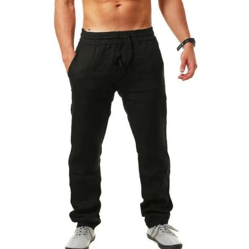 Pantalon en lin respirant