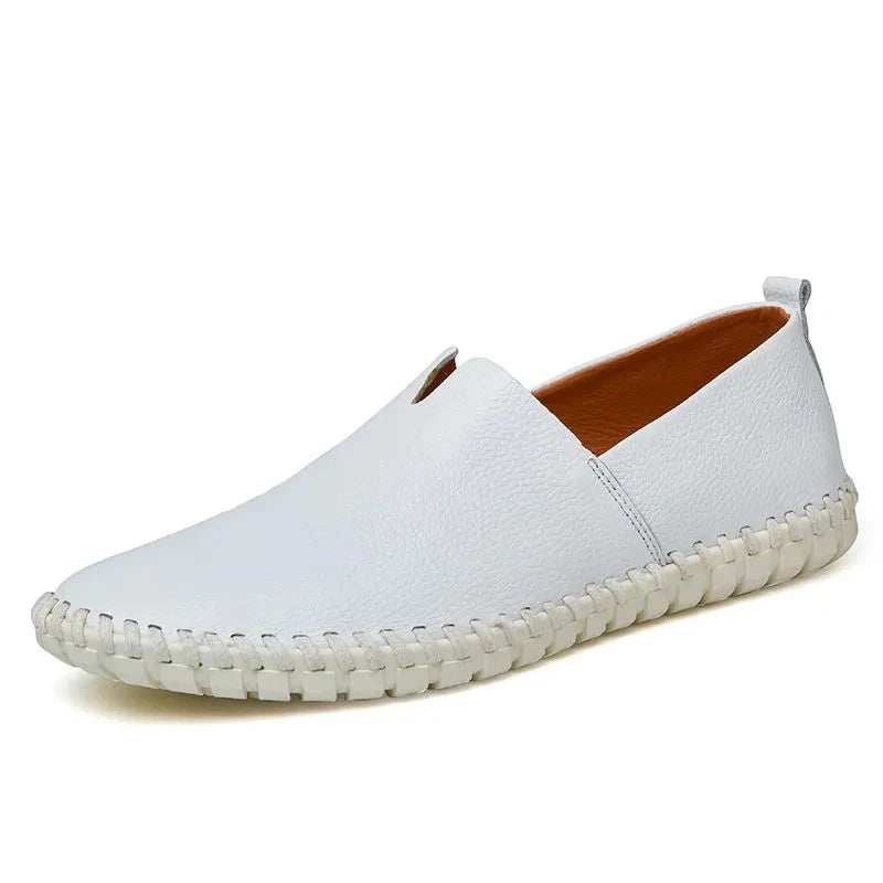 Mocassins en cuir respirant