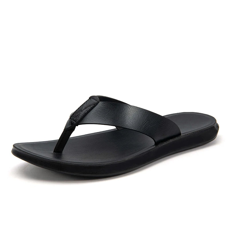 Sandales en cuir décontractées