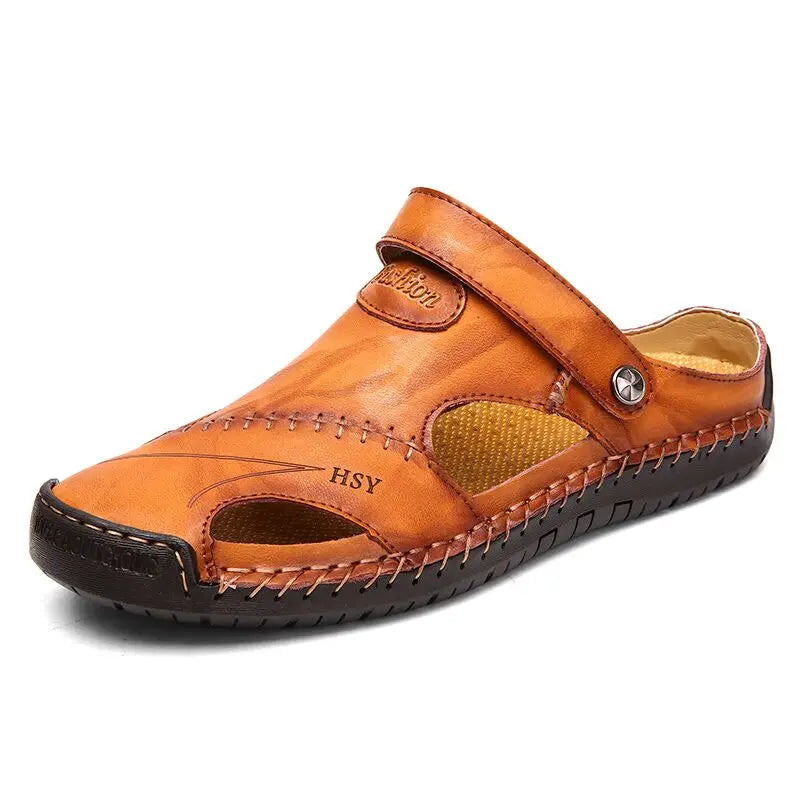 Sandales en cuir classiques