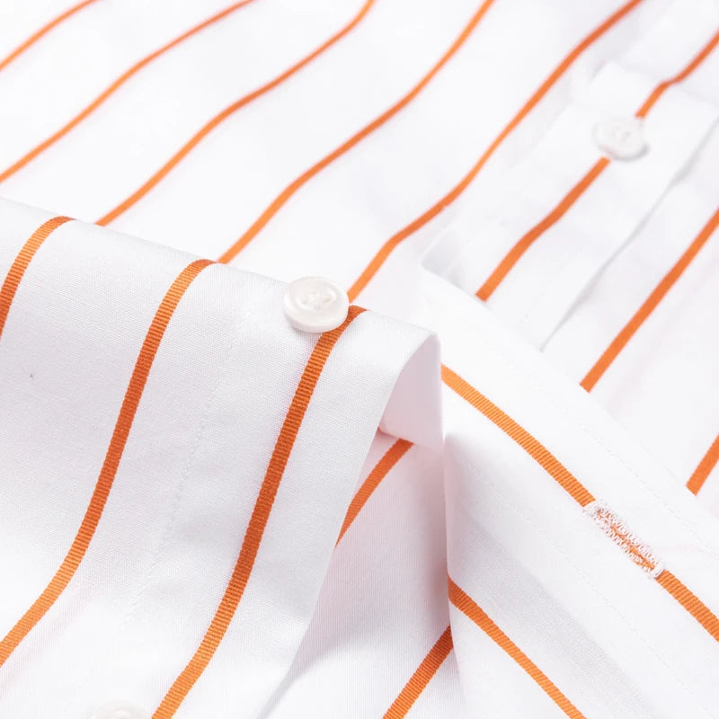 Chemise élégante en coton rayé
