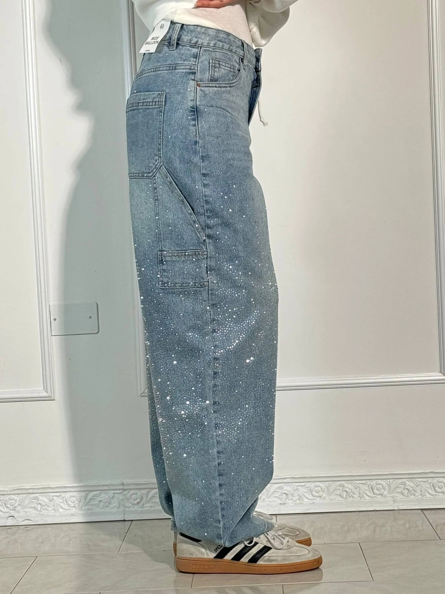 Jeans élégants et glamour