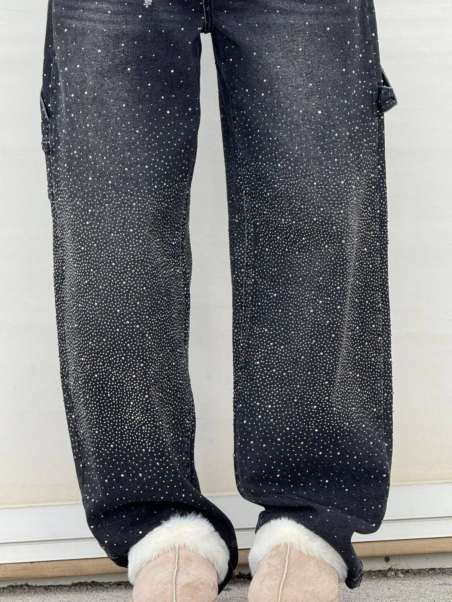 Jeans élégants et glamour