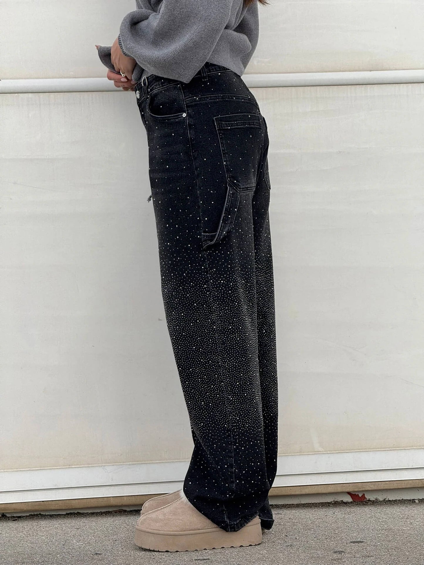 Jeans élégants et glamour