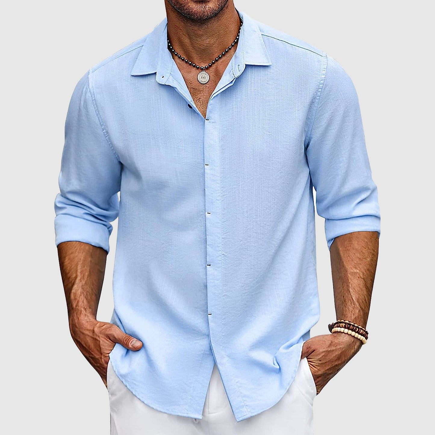 Chemise élégante en coton