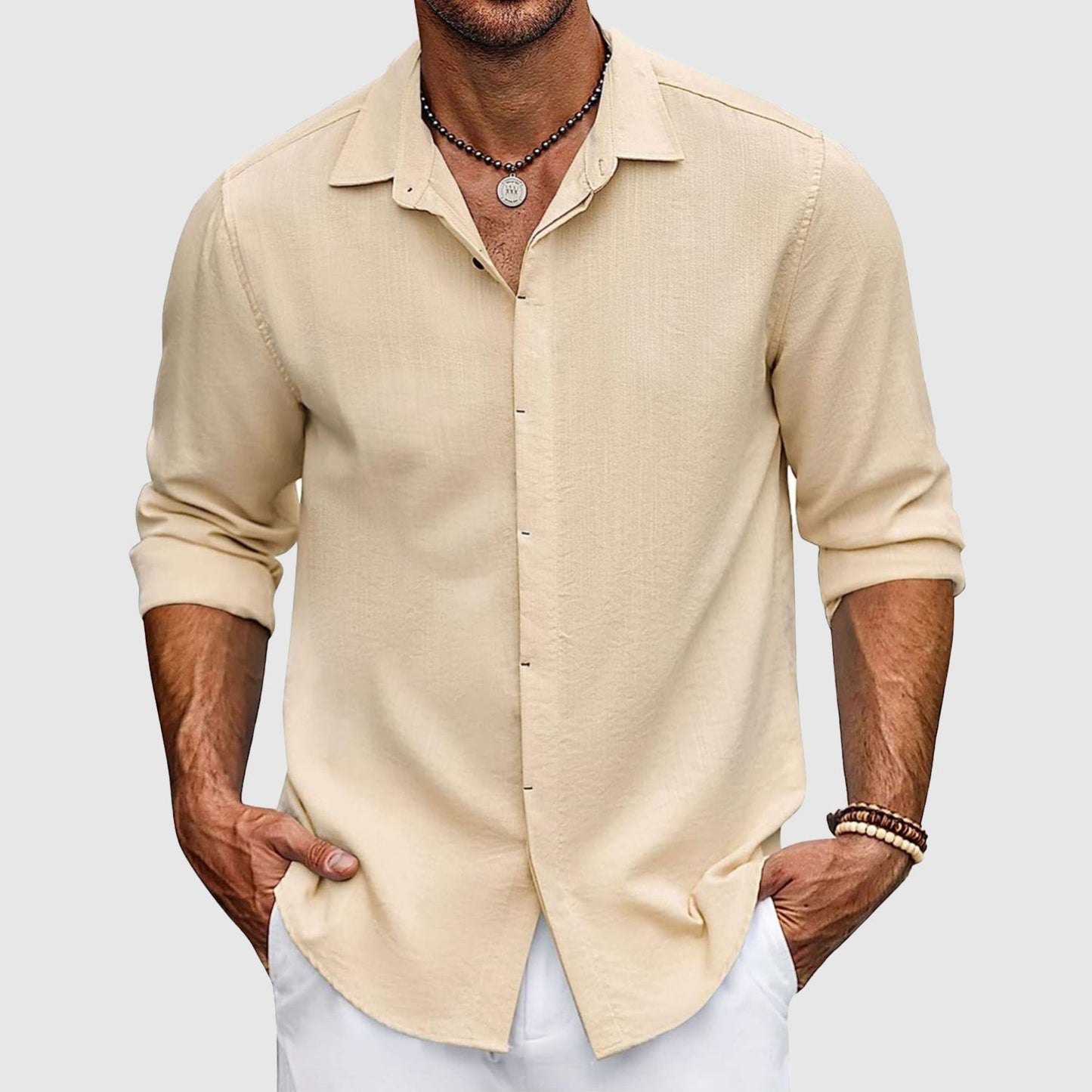 Chemise élégante en coton