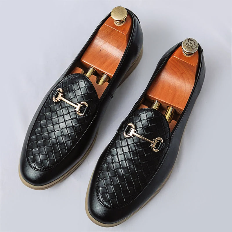 Mocassins Chic en cuir pour hommes
