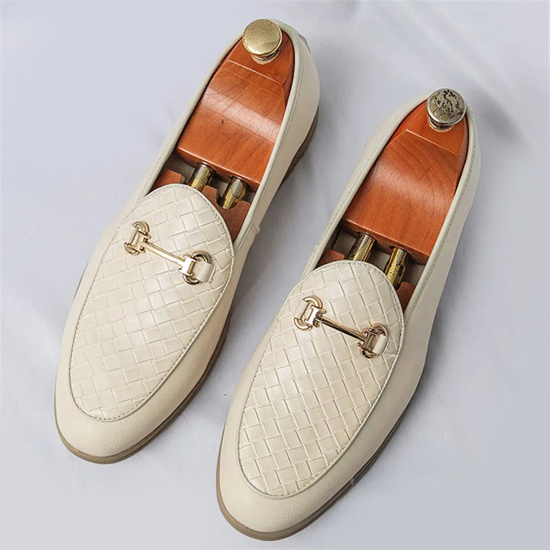 Mocassins Chic en cuir pour hommes