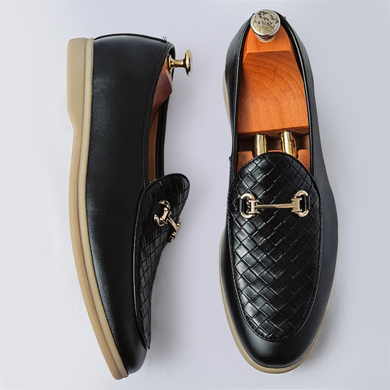 Mocassins Chic en cuir pour hommes