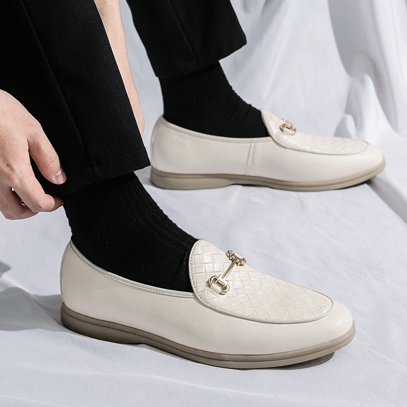 Mocassins Chic en cuir pour hommes