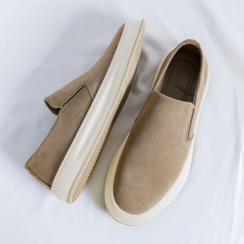 Mocassins confortables en daim