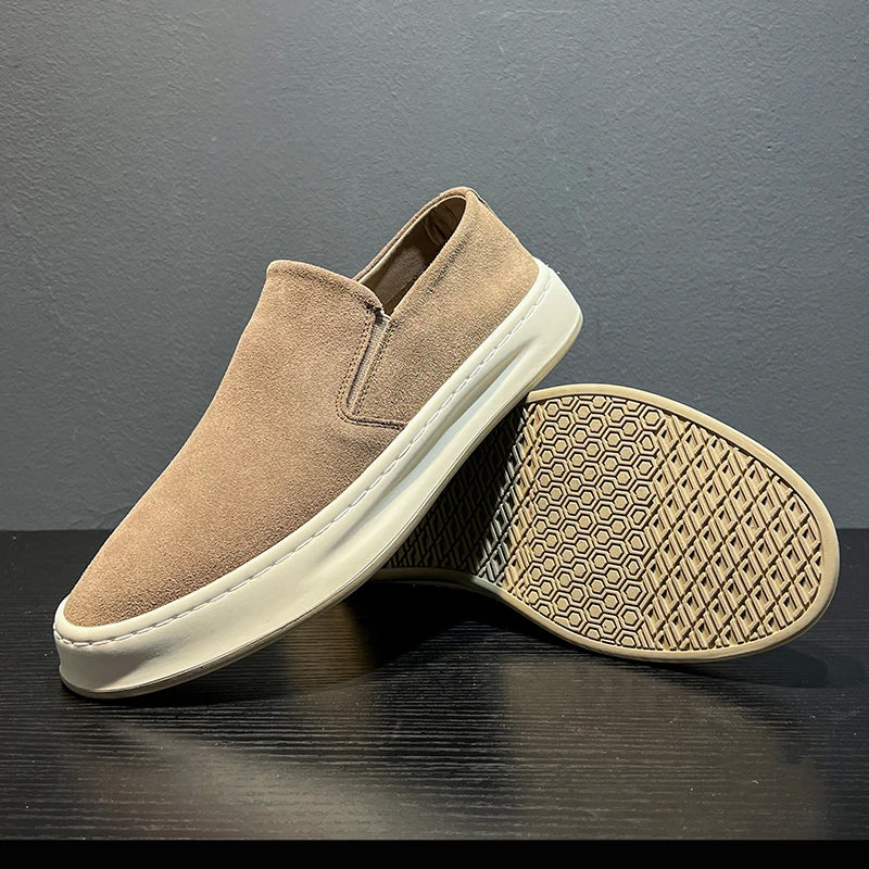 Mocassins confortables en daim