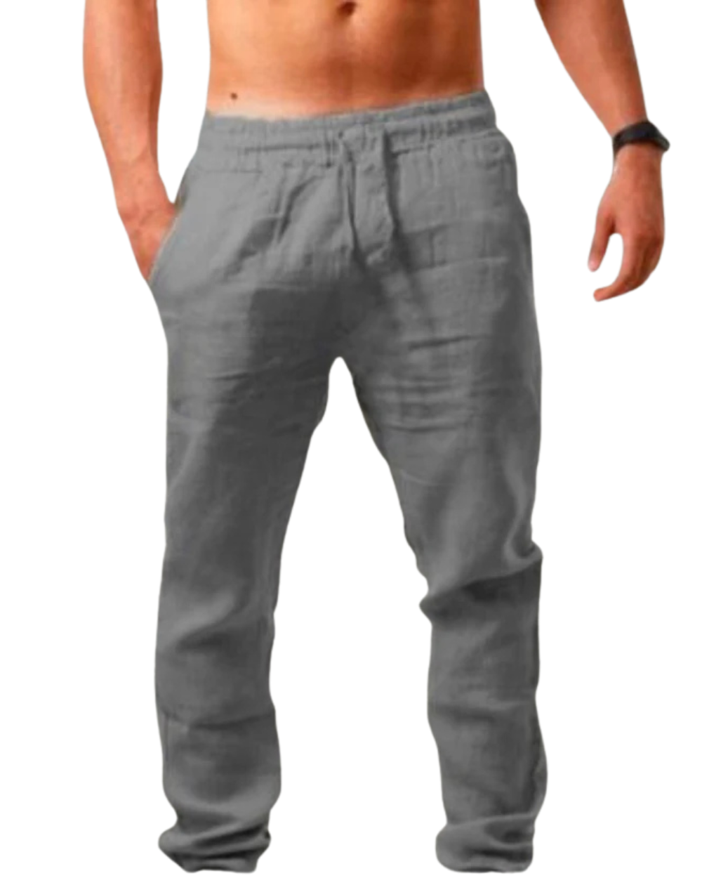 Pantalon en lin Cabo