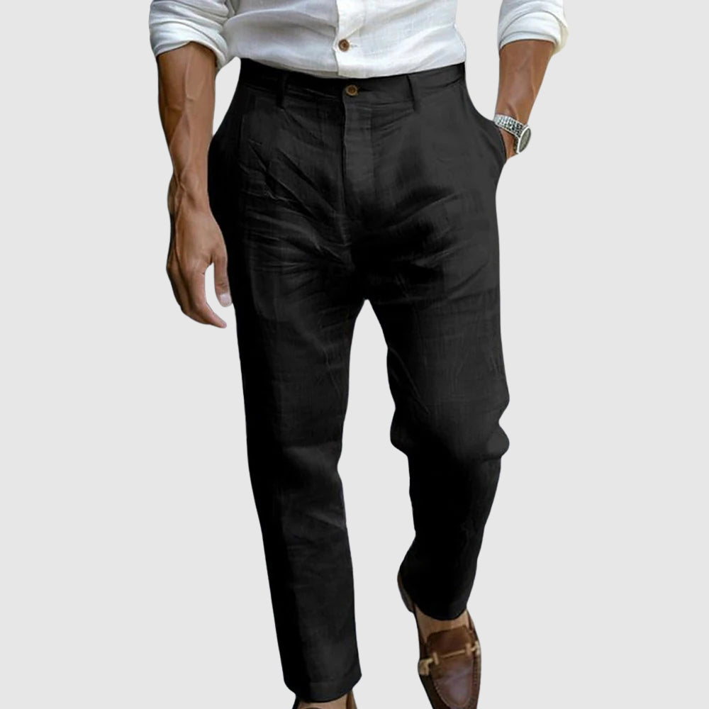 Saint - Tropez Chic Pantalon en lin