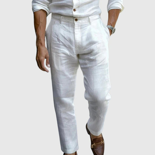 Saint - Tropez Chic Pantalon en lin