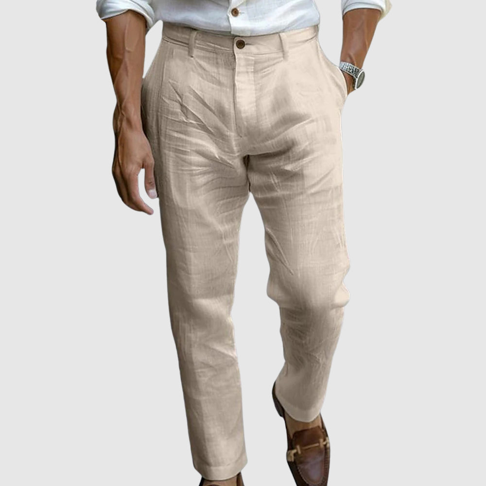 Saint - Tropez Chic Pantalon en lin