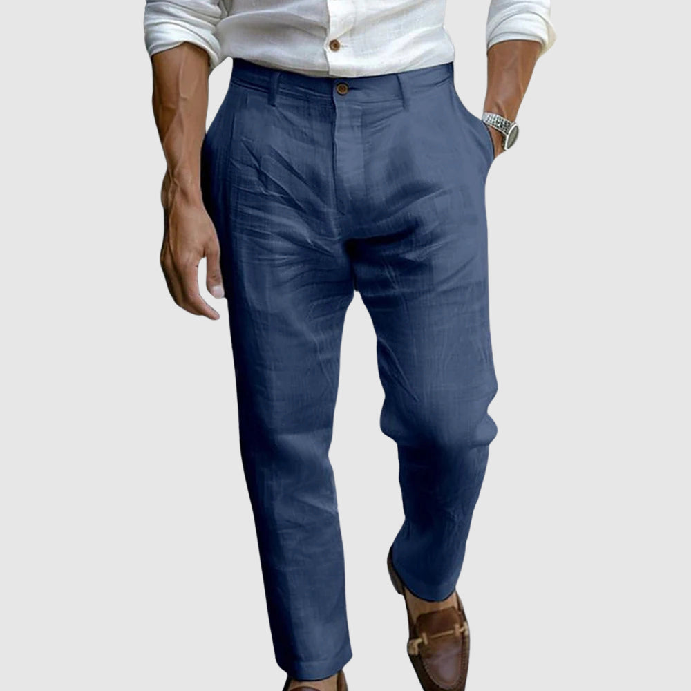 Saint - Tropez Chic Pantalon en lin