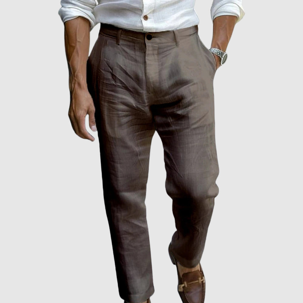 Saint - Tropez Chic Pantalon en lin