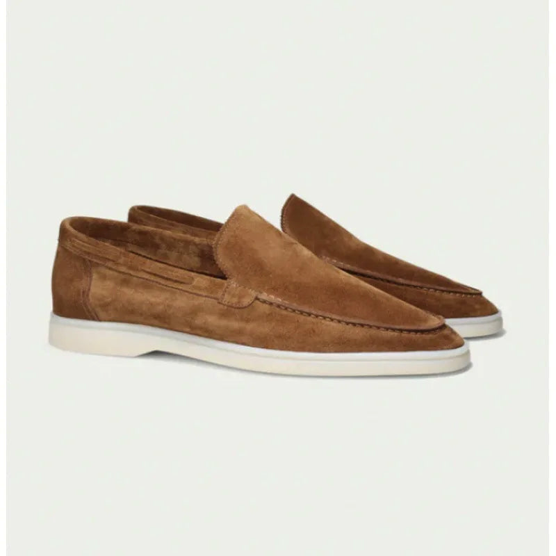 Mocassins en daim de qualité supérieure