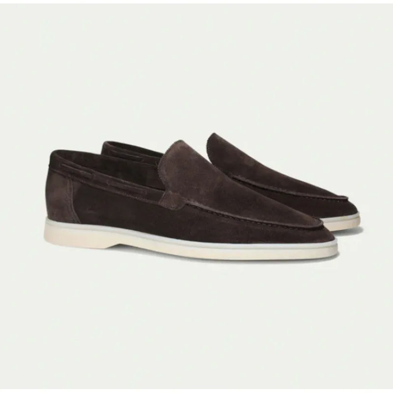 Mocassins en daim de qualité supérieure