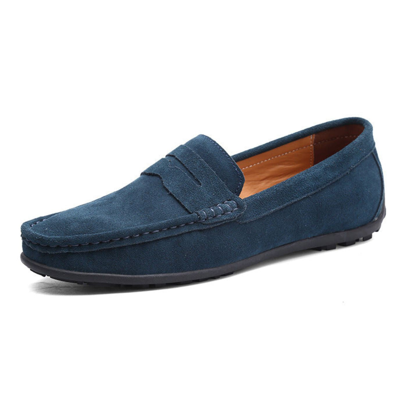 Mocassins en daim souple