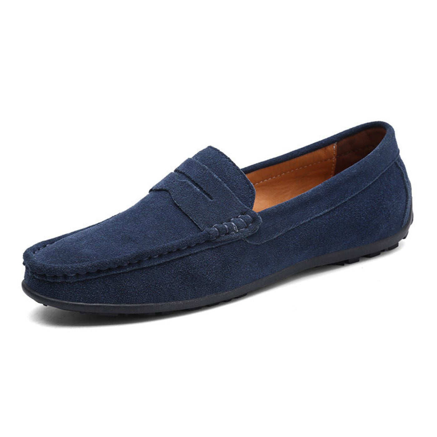 Mocassins en daim souple