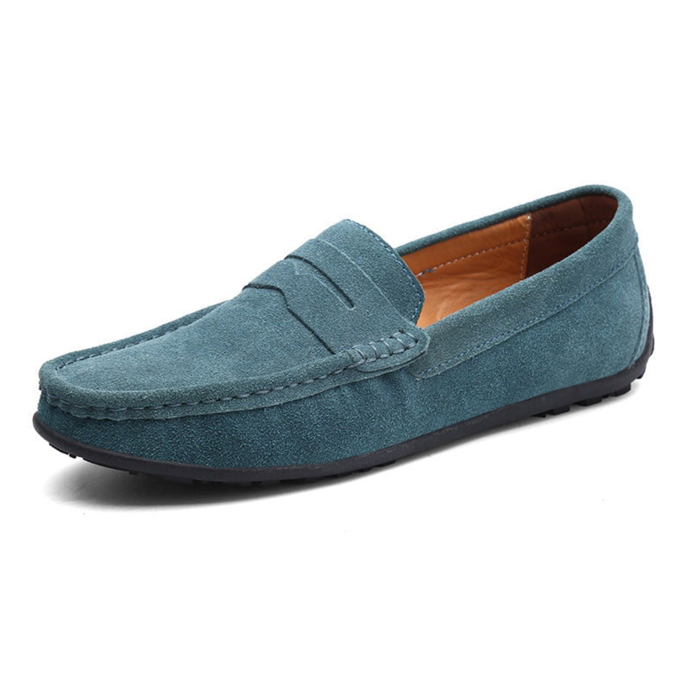 Mocassins en daim souple
