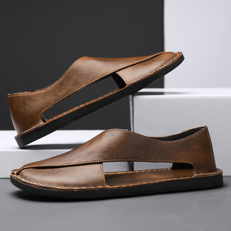 Sandales en cuir de première qualité