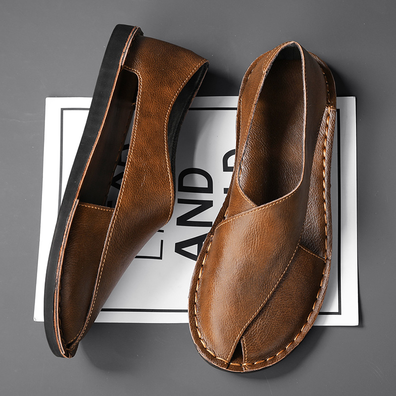 Sandales en cuir de première qualité