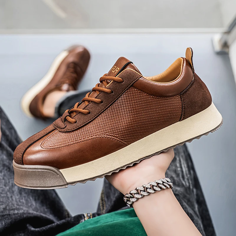 Chaussures en cuir italien