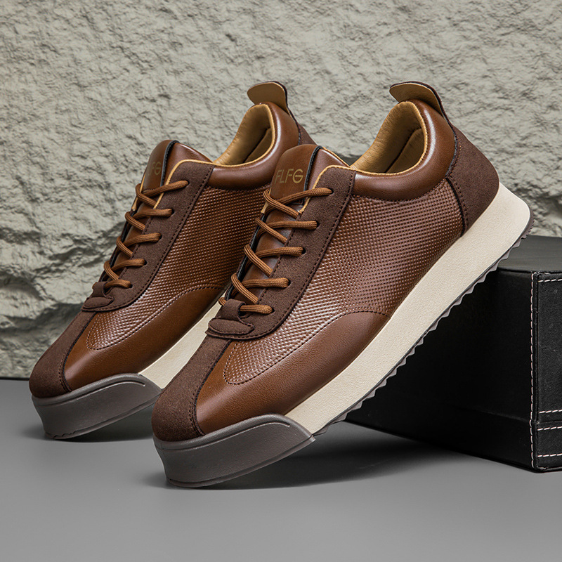 Chaussures en cuir italien