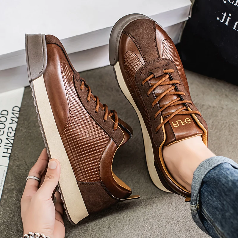 Chaussures en cuir italien