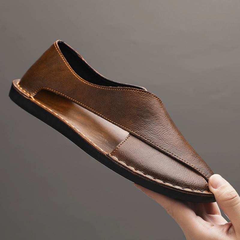 Sandales en cuir de première qualité
