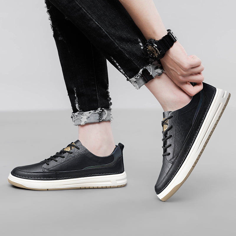 Baskets classiques en cuir