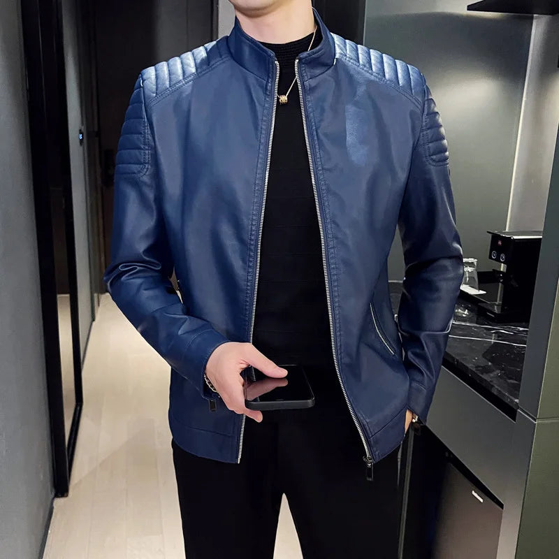 Veste en cuir de première qualité