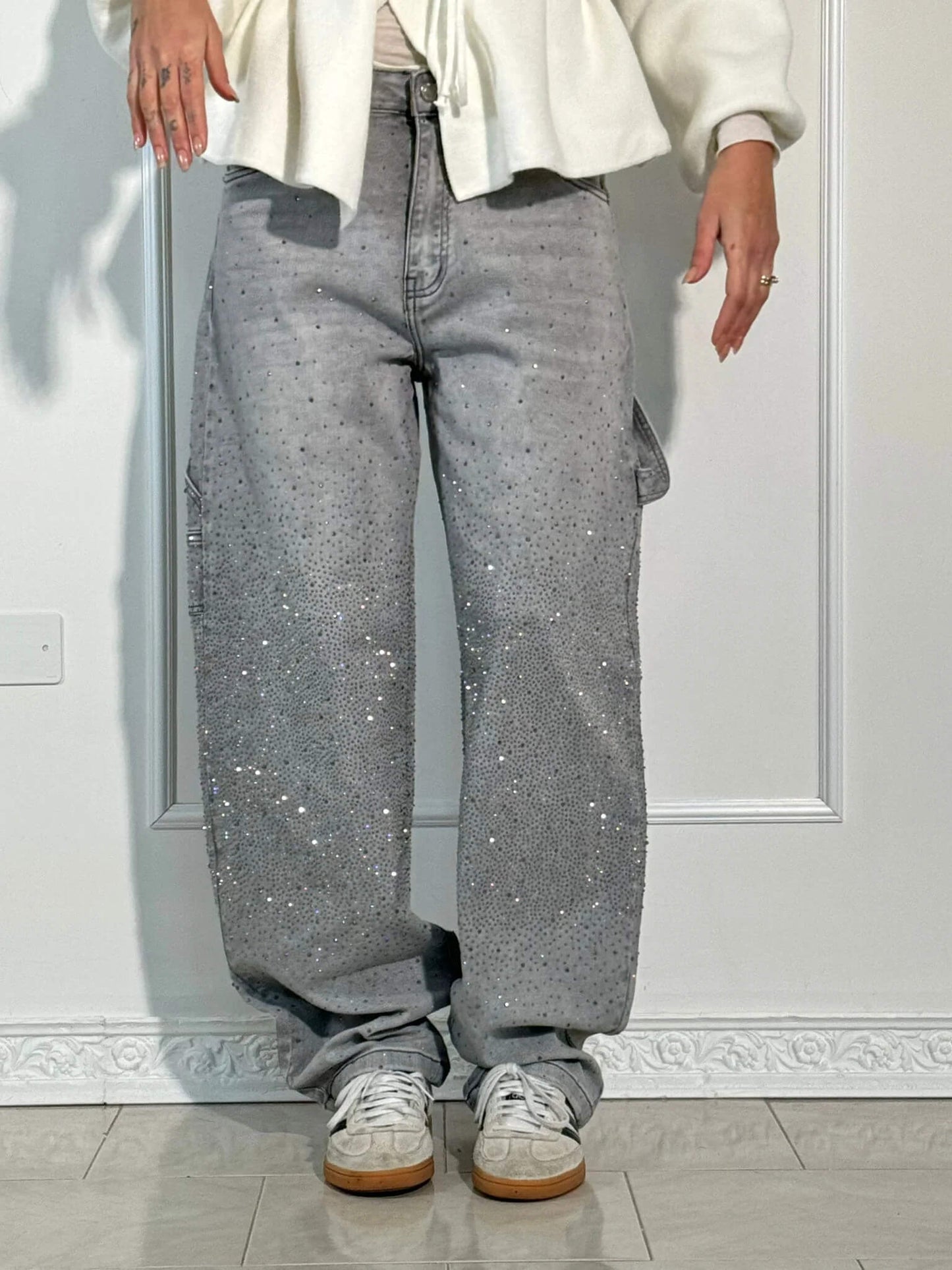Jeans élégants et glamour