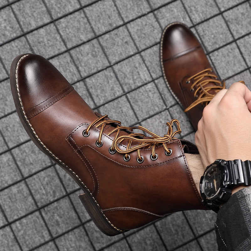 Bottes en cuir Everest