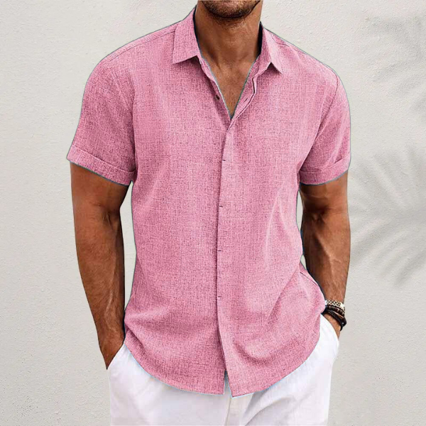 Chemise d'été en lin Barcelone