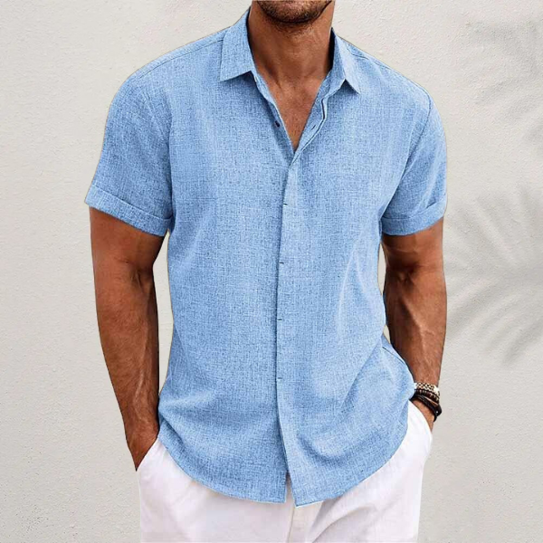Chemise d'été en lin Barcelone