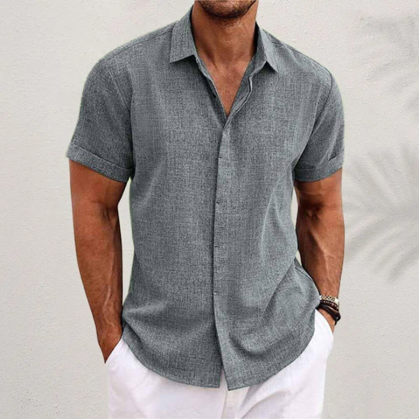 Chemise d'été en lin Barcelone