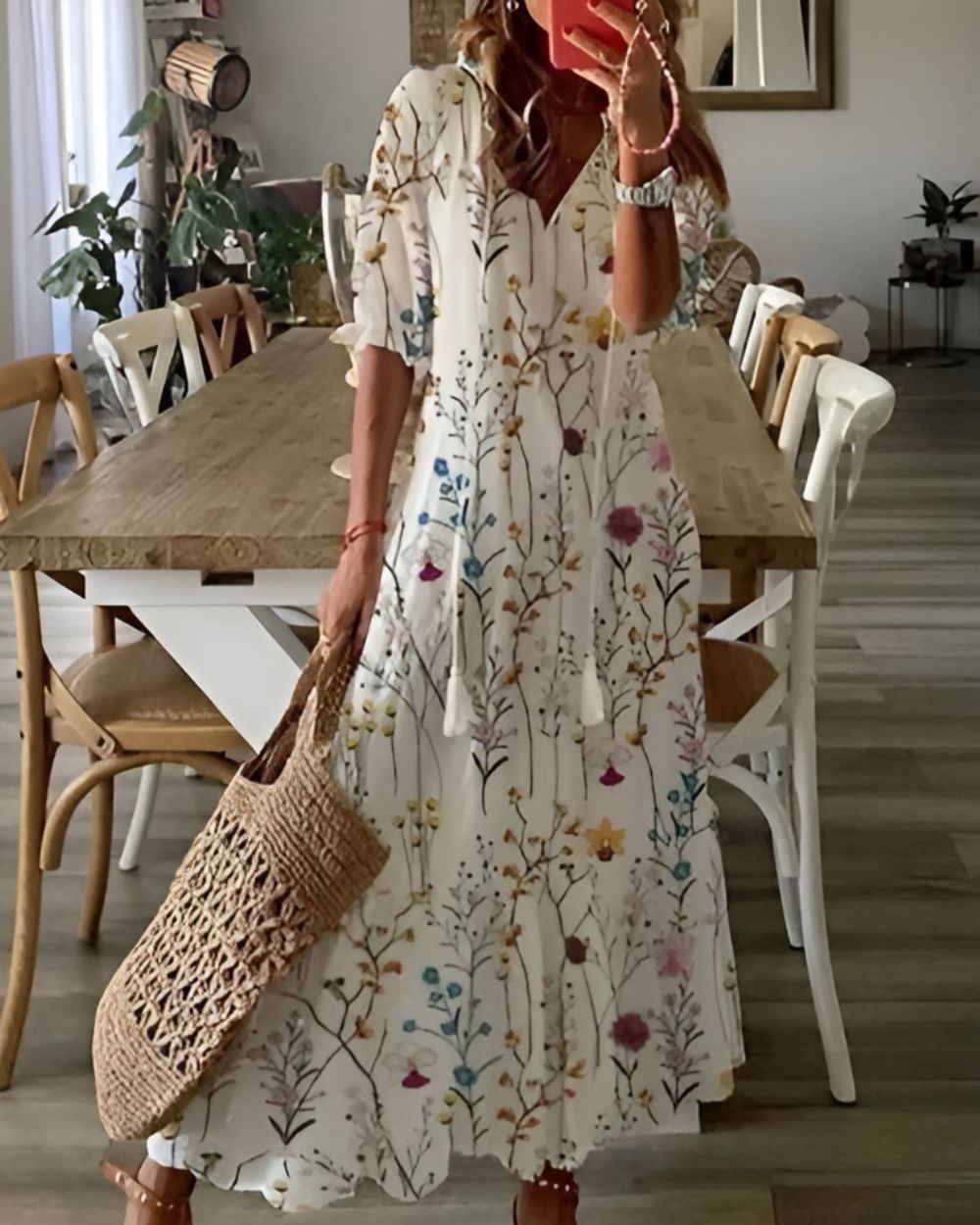 Robe longue élégante Boho