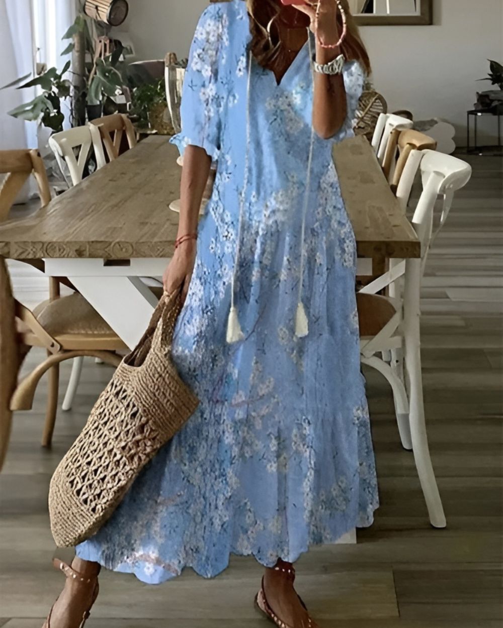 Robe longue élégante Boho
