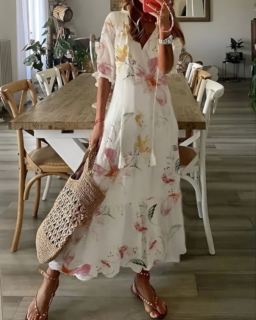 Robe longue élégante Boho